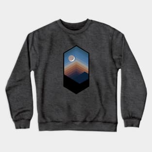 Moonset Cube Crewneck Sweatshirt